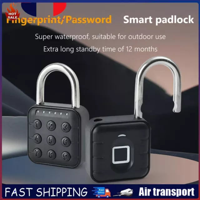 Anti Theft Padlock Keyless with Tuya APP for Cabinet Backpack Offices Bicycles F
