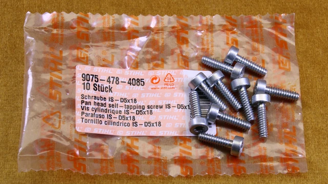 Kombischraube M4 Schraube Und Hülse Für Kettenbremse Original - Foto 3