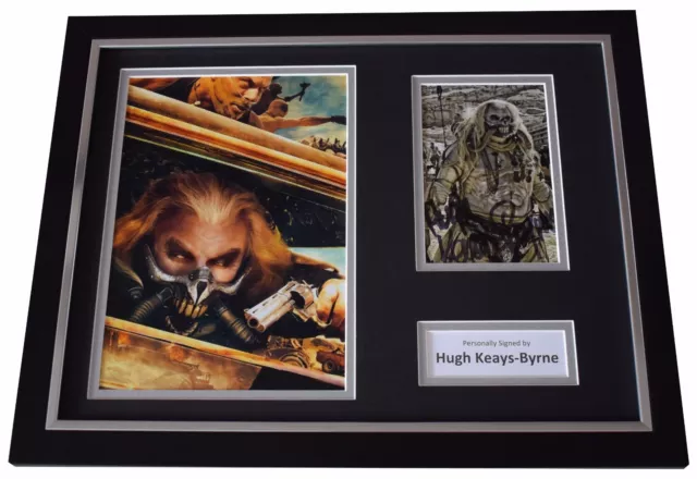 Hugh Keays-Byrne Signed FRAMED Photo Autograph 16x12 display Mad Max Film COA