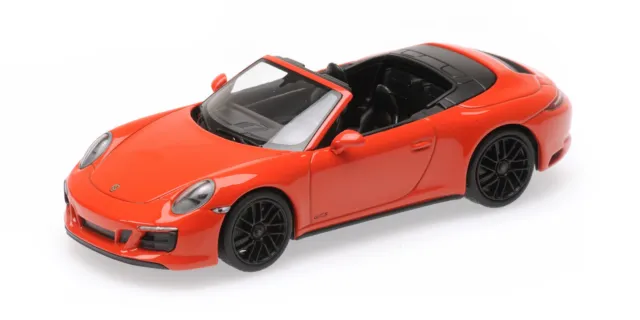 1:43 Minichamps Porsche 911 (991.2) Carrera 4Gts Cabriolet Orange 2017 410067331