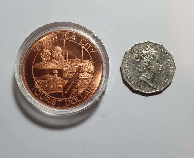 MOUNT ISA CITY Tourist Dollar North West Queensland Australia