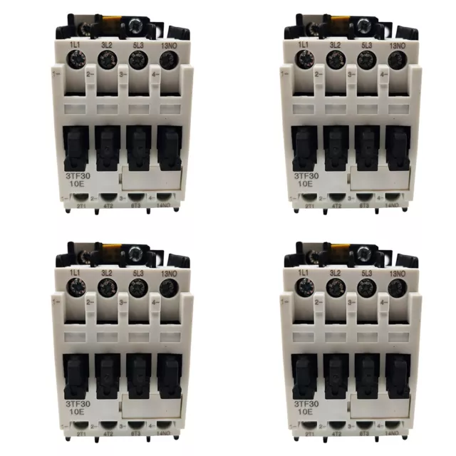 4PCS 3TF30 Contactor 120V coil replace Siemens Contactor 3TF3010-0AK6 9A 3P AC