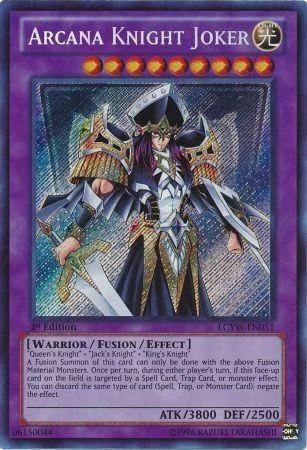 Arcana Knight Joker - LCYW-EN051 - Secret Rare NM Legendary Collection 3 ZRG