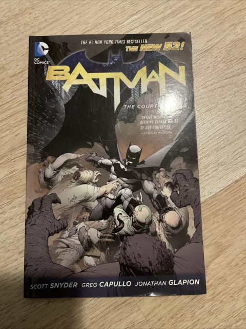 Batman NEW 52 Vol. 1 The Court of Owls DC Comics Scott Snyder Greg Capullo TPB