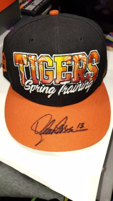 Detroit Tigers Lance Parish Autographed Spring Training Hat