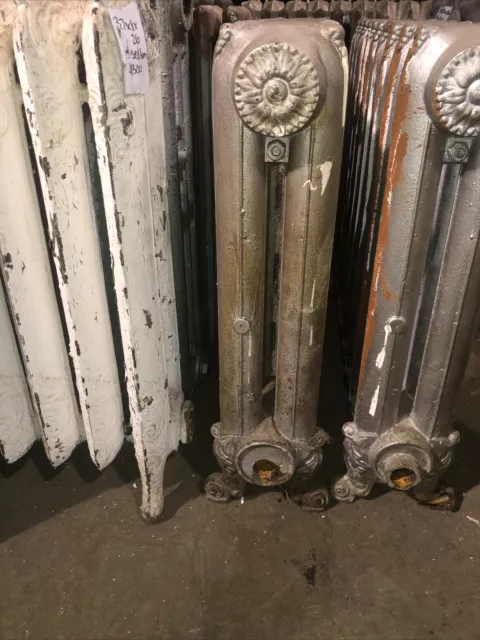 Cast iron radiator steam  decorative ornate ornamental
