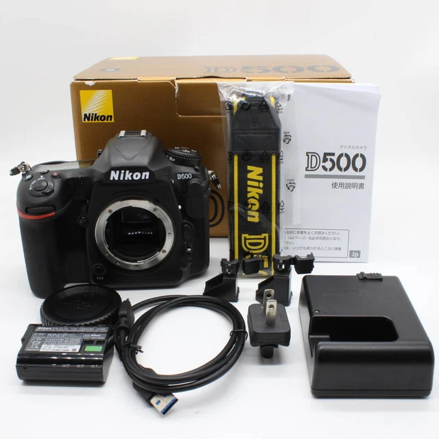 Nikon D500 20.9MP  Digital SLR Camera【Shutter Count:15,220】Near Mint in BOX