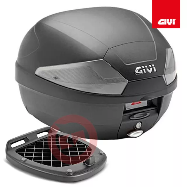 Givi Bauletto Monolock B29Nt+Sr5136 M5M Bmw C 400 Gt 2019-2021 Portapacchi Orig