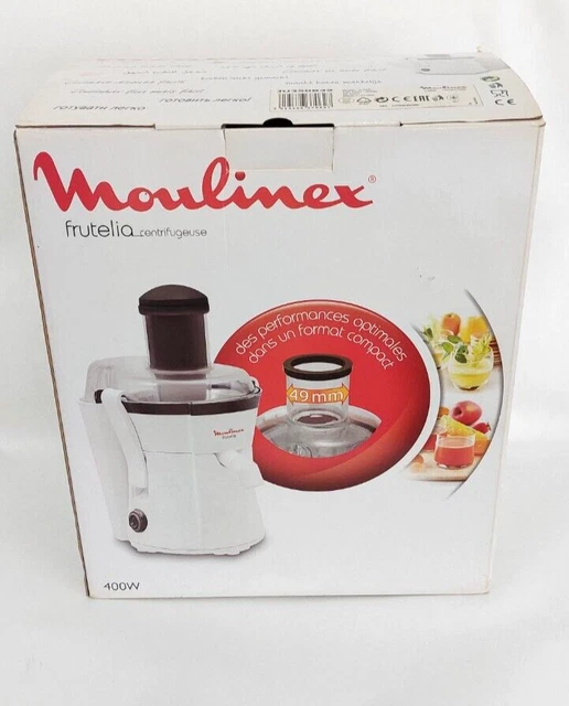 Moulinex Frutelia + Extracteur de jus, 400 W, 2 vitesses + Pulse Moulinex Frutelia + Extracteur de jus, 400 W, 2 vitesses + Pulse