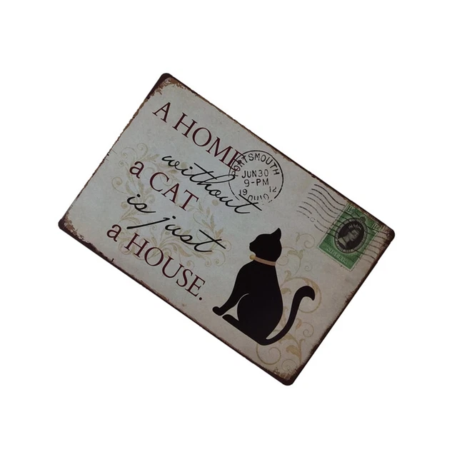 GFJQJH Plaque en métal rétro vintage « A Jack Russell Terrier's » pour bar, café, club, décoration murale, 30,5 x 40,6 cm, peinture en fer