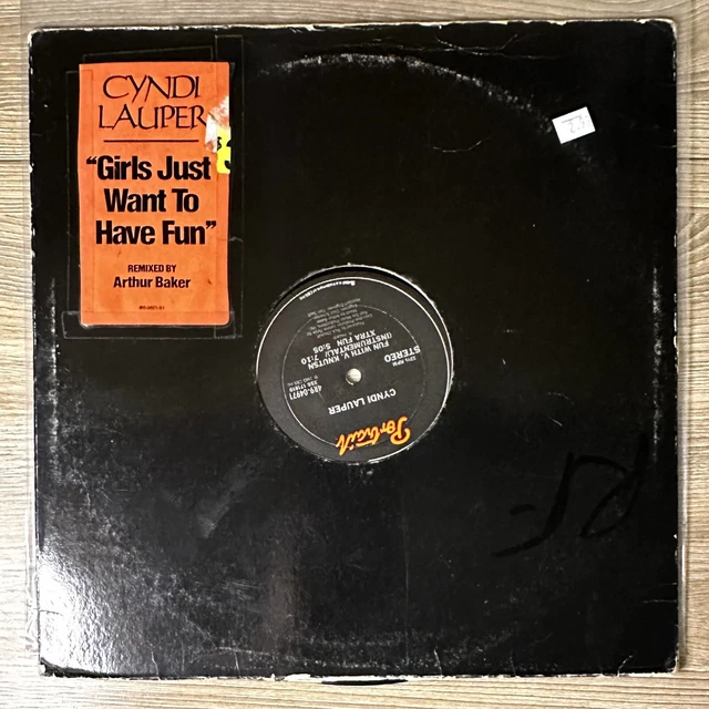 CYNDI LAUPER / Girls Just Want To Have Fun / 12"" SINGOLO / 1983 EUR 19 ...