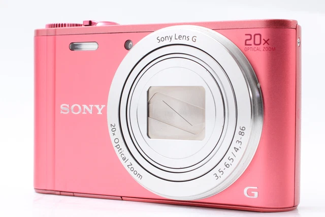 [Mint] Sony Cyber-Shot DSC-WX350 Rosa 18.2 Mp Fotocamera Digitale Compatta Da