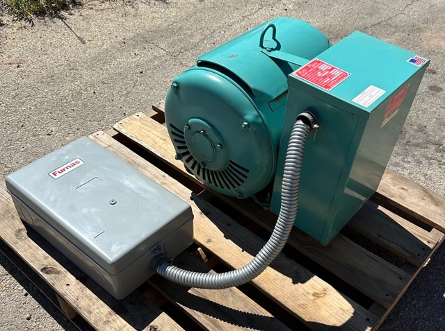 Arco Electric Roto Phase Converter # CNC10 10KVA w/ Furnas Starter & Box (5601)