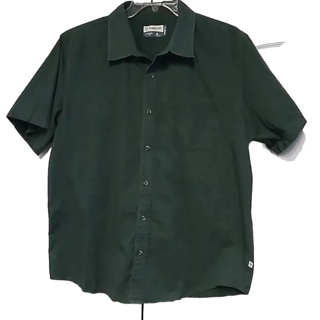 MAGELLAN OUTDOORS CLASSIC Fit MagShield Short Sleeve Fishing Shirt Mens XL  $16.95 - PicClick