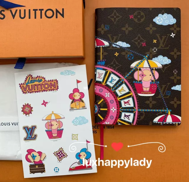 ❤️ Nuovo Louis Vuitton Clemence 2020 Natale Vivienne MM Notebook Scrittura Libro