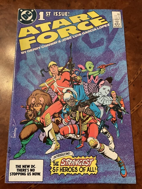 DC Atari Force #1 copper age comic book 1984