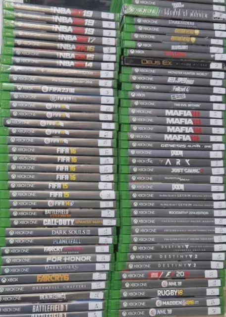 Xbox One Spiele / Games / Auswahl / Spielesammlung / Konvolut