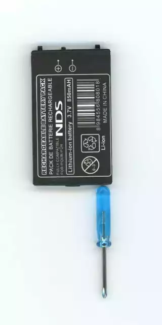 Batterie passend für Nintendo DS, 850 mAH