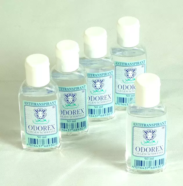 ODOREX ANTISCHWEIß DEODORANT  Antitranspirant  50 ml / 5er Pack