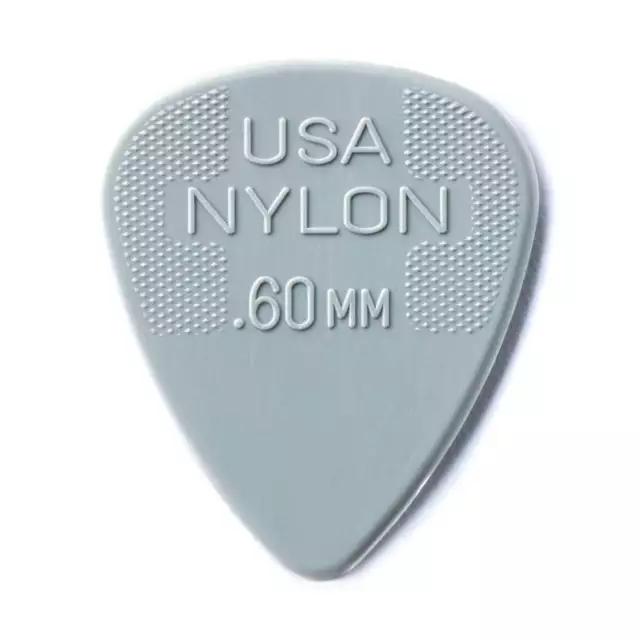 Dunlop Nylon .60mm Pick, 12-Pack