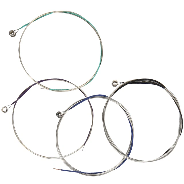4pcs Viola Strings A‑1st D‑2nd G‑3rd C‑4th Nickel Silver Wound Nickel‑Plated Gfl