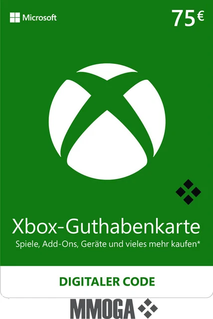 €75 Xbox Live Card Euro 75 - €75 Xbox Live Carta - codice digitale - EU
