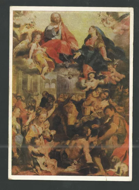 Postal de la Virgen andachtsbild santino holy card santini