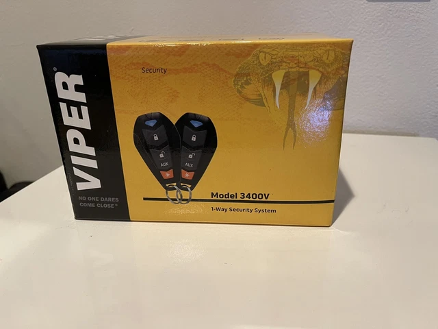 NEW Viper 3400V 1-Way Security System Keyless Entry Car Alarm System