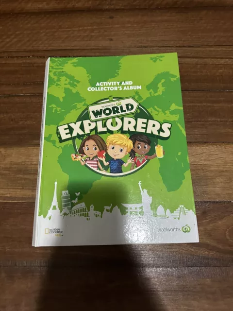 COMPLETE Woolworths World Explorers Cards Collection