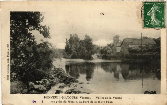 CPA BONUIL-MATOURS - Vienna Valley view taken from the mill on edge (255691)