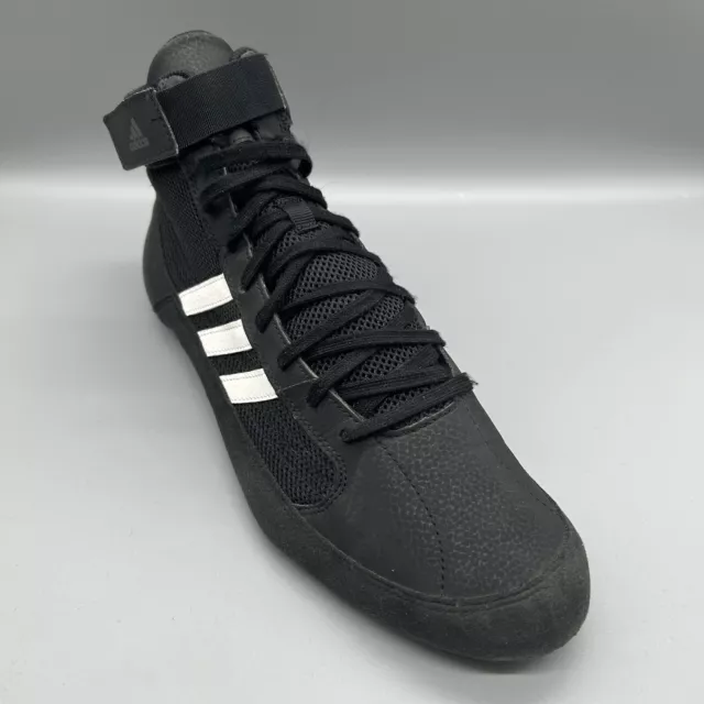 Adidas AQ3325 HVC 2 Boxing Wrestling Boots Shoes Casual Black Size UK 12 Mens