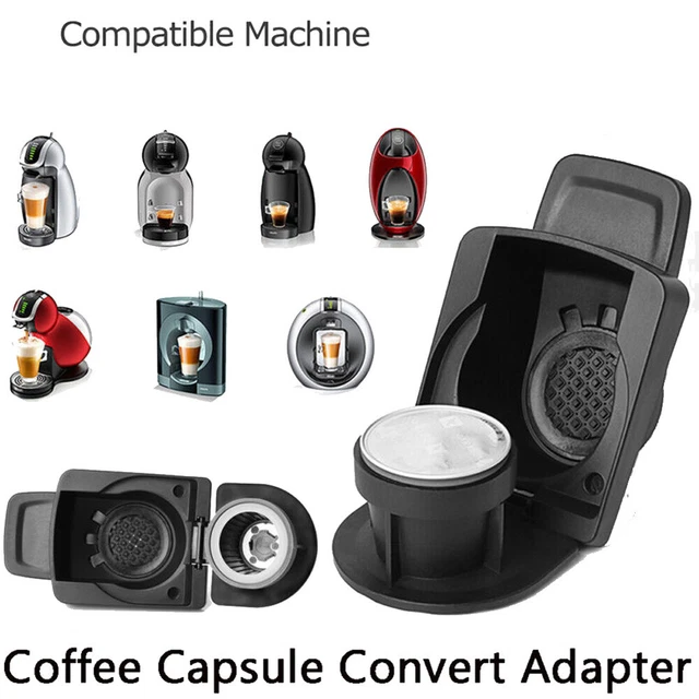 Reusable Capsule Adapter for Dolce Gusto Nespresso Capsule Pods Converter Holder