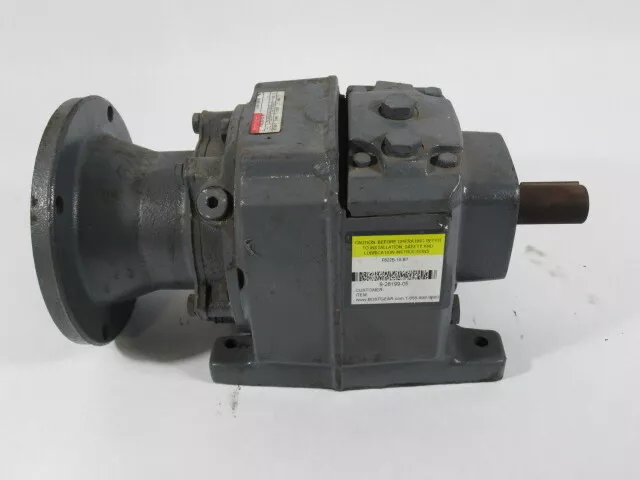 Boston Gear F622B-10-B7 Helical Speed Reducer 10:1 Ratio 1750RPM 3.46HP ! WOW !