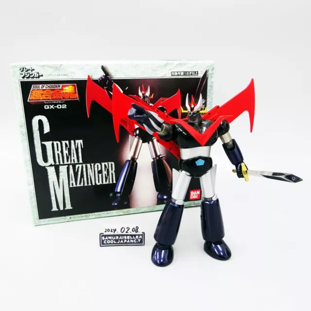 Bandai Soul of Chogokin GX-02 GREAT MAZINGER Tamashii Nations Action Figure