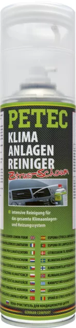 PETEC Klimaanlagenreiniger Schaum 500ml   (71350)