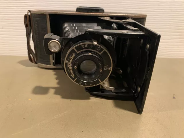 VOIGTLANDER Bessa Folding Medium FORMAT CAMERA WITH Voigtar 1:7.7/10.5 Untested