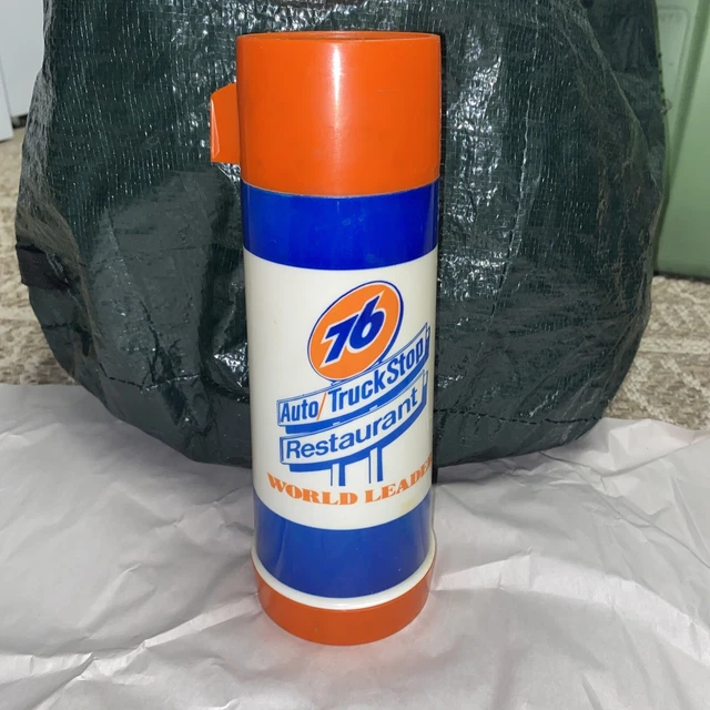 Aladdin 76 Thermos Gas Station Phillips Truck Stop 30 012C 223 1 Pint Vintage