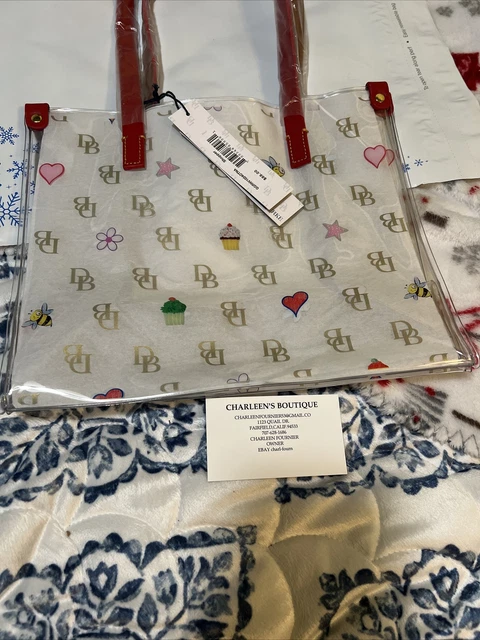 Dooney & Bourke Clear Novelty, Medium Shopper Bag Tote purse