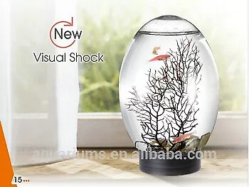 Aquarex V6 Small Desktop Aquarium Innovative Ecological Plastic Fish Tank