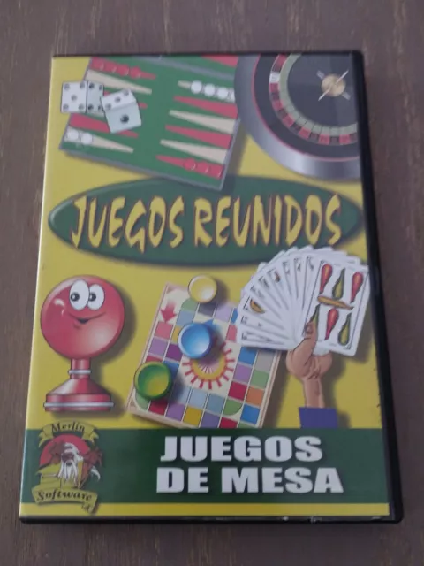 Juegos Reunidos de Mesa Brisca Poker Tute Parchis - Juego para PC CD-Rom España