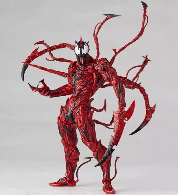 New Red Venom Carnage Spider Man Action Figure Statue Model Toy Gift PVC Boxed