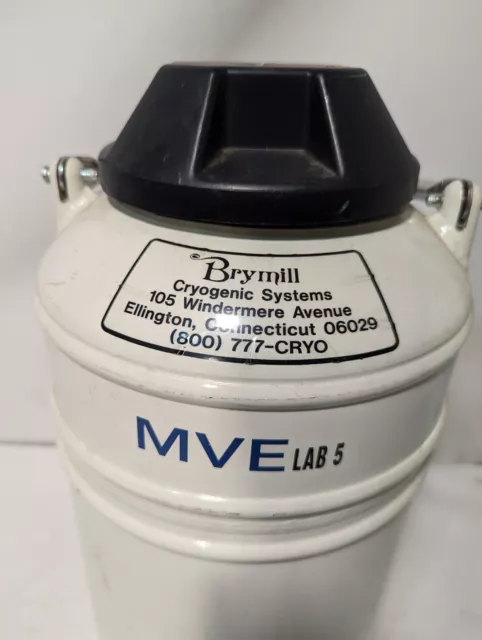 Brymill Cryogenic Systems MVE Lab 5  Liquid Nitrogen Container - Free Shipping 2