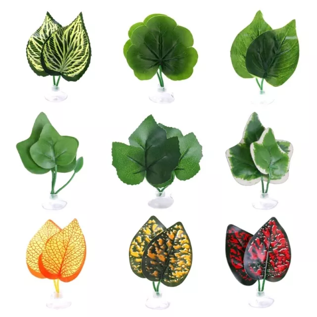 Suction Cup Leaf Pad Resting Bed Bettafish Hammock Bed Fishtank Spawning Grounds