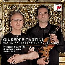 Tartini:Violin Concertos & Sym by Ezio Rojatti | CD | condition good