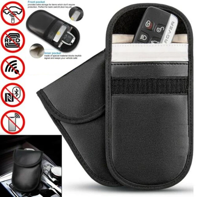 Portachiavi Schermati Senza Chiave Custodia Faraday Per Chiavi Keyless - Antifurto Auto Blocco Segnale Protezione Chiavi Keyless - Foto 3