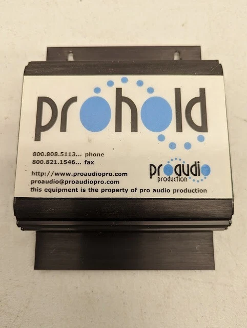 Prohold Premier Technologies Messaging Music on Hold System Model USB1100XS