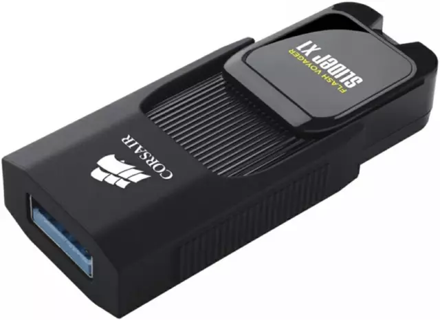 CORSAIR Flash Voyager Slider X1 32GB USB 3.0 Flash Drive - Capless Design Read 1 3