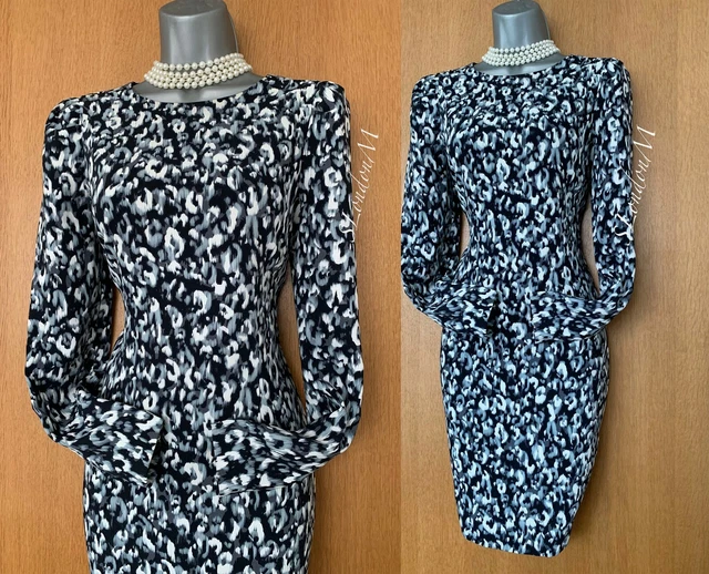 Robe Femme Karen Millen Sans Manches Orange - Taille 38, Style Années 70, Comme Neuve