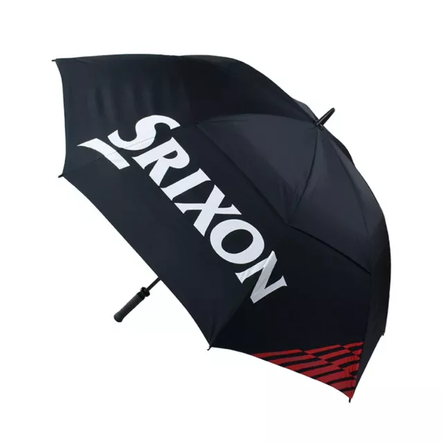 2023 Srixon Doppeldach Regenschirm 62 Zoll schwarz Modell