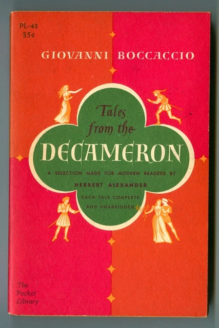 TALES FROM THE DECAMERON of GIOVANNI BOCCACCIO! Rare 1957 Pocket Books ...